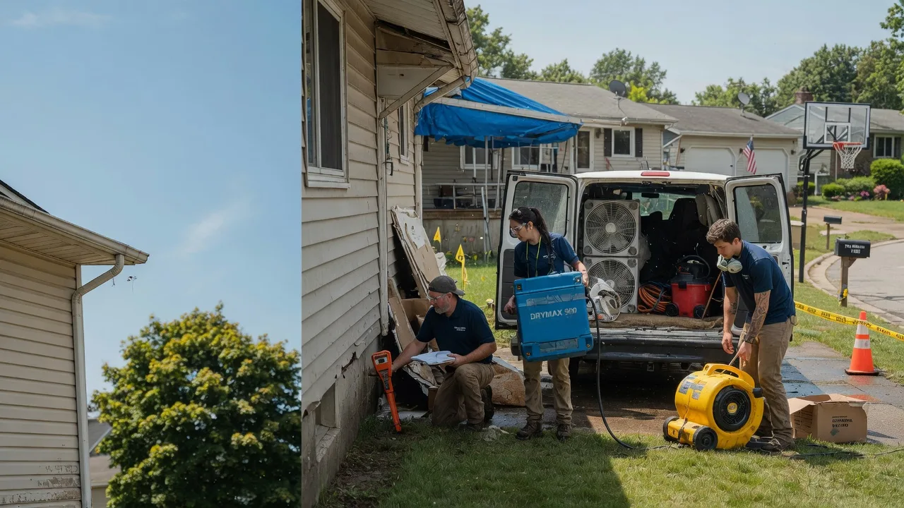 Ceiling Leak Cleanup in Fallsburg, NY near me